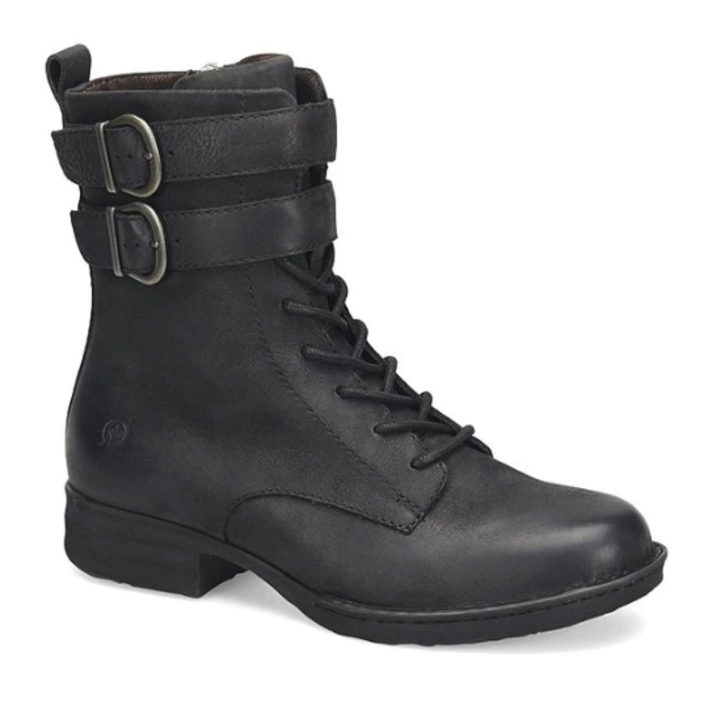 Born Camryn Lace-up waterproof boots, sz 7.5, NWOT